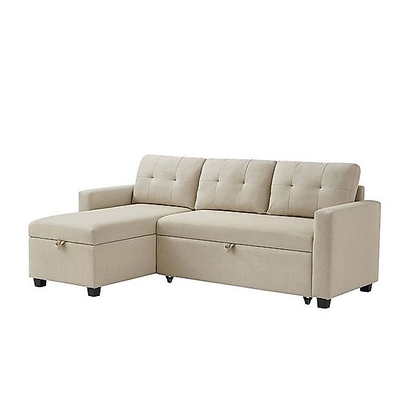 VitaliSpa® Ecksofa Campina, Beige, 226 x günstig online kaufen