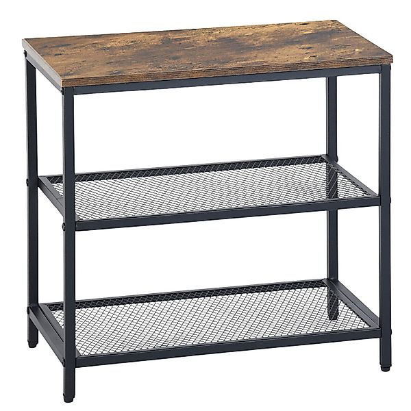 Fanttik Standregal Küchenregale,1-tlg 3 Ablagen, Metallgestell, günstig online kaufen