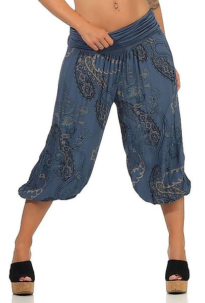 malito more than fashion Haremshose malito Damen kurze Aladinhose mit Print günstig online kaufen