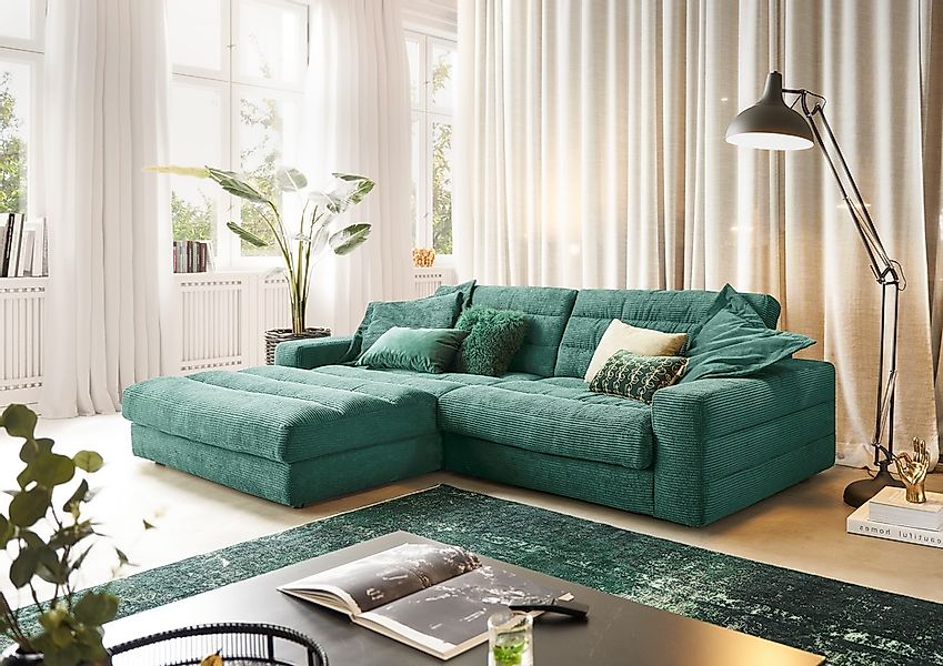 3C Candy Ecksofa "Stripes Mega-Sofa, bequem und komfortabel, L-Form", Lose günstig online kaufen