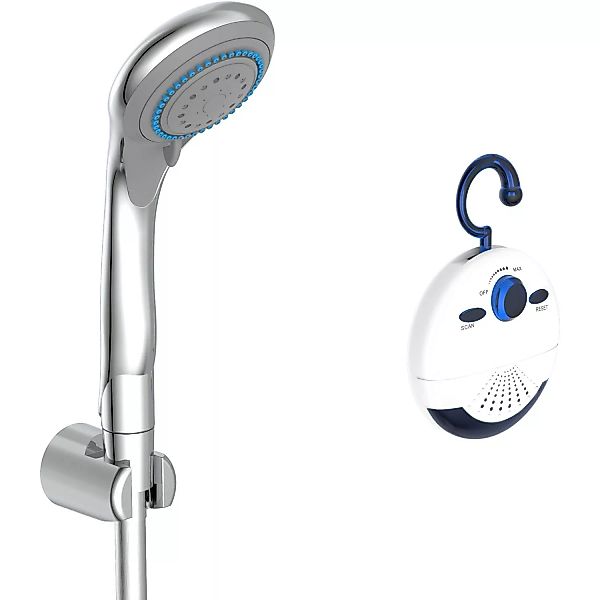 Schütte Handbrause-Set Shower & Swing mit Duschradio Chrom günstig online kaufen