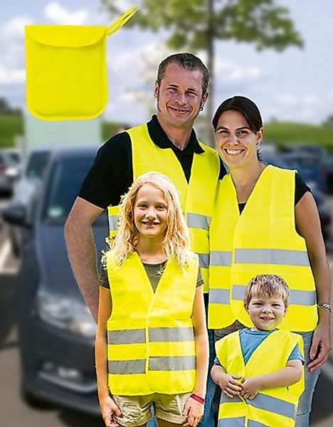 korntex Warnweste Warnwesten KfZ Family-Pack EN ISO 20471 günstig online kaufen