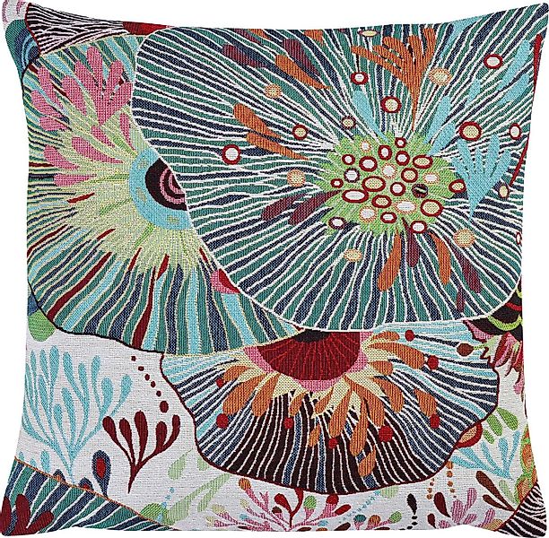 sander table + home Kissenbezug Kissenhülle "Sea Flowers", Blumen günstig online kaufen