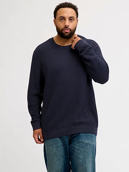 Jack & Jones PlusSize Strickpullover "JPRBLUBARKLEY KNIT CREW NECK PLS" günstig online kaufen