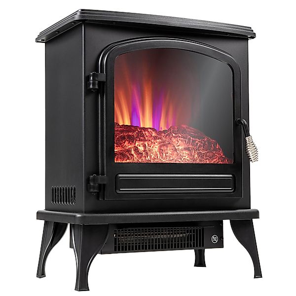 Heidenfeld Elektrokamin Kamin Heizung Standkamin EK100 günstig online kaufen