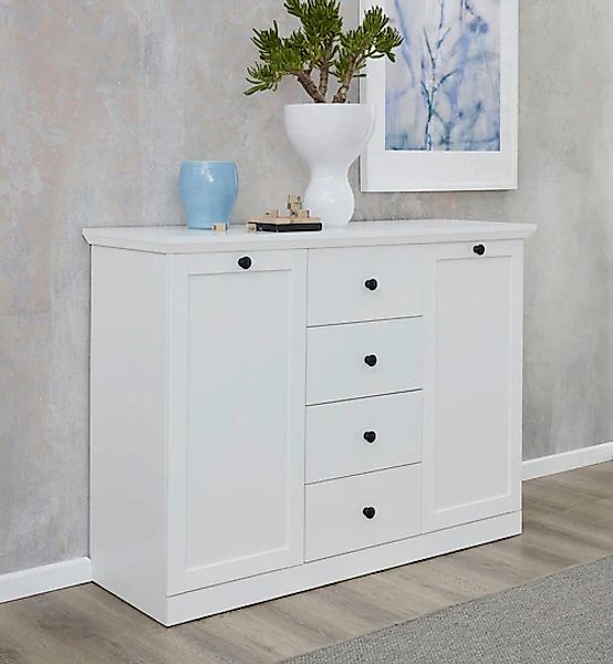 Home affaire Sideboard »Örebro«, Kommode, zeitloser Landhausstil, mit Volla günstig online kaufen