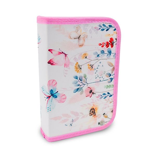 itenga Federmäppchen itenga Schüler-Etui Mäppchen Schmetterling günstig online kaufen