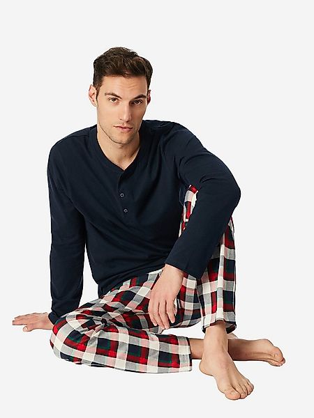 Schiesser Pyjama Family (2 tlg) schlafanzug schlafmode bequem günstig online kaufen
