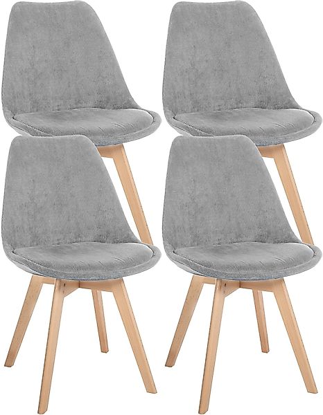 CLP Küchenstuhl Linares (4er Set, 4 günstig online kaufen