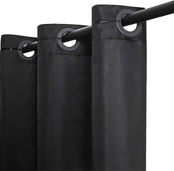 LikeKa Duschvorhang Vorhang Türvorhang mit integrierten großen Ösen 180x200 günstig online kaufen