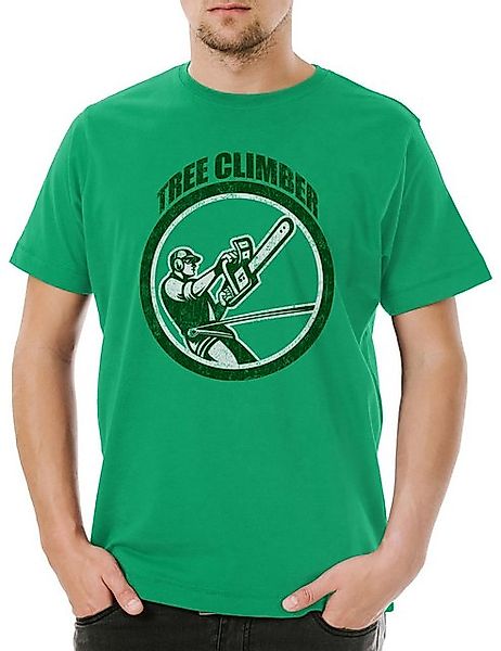 Urban Backwoods Print-Shirt Urban Backwoods Tree Climber II Herren T-Shirt günstig online kaufen