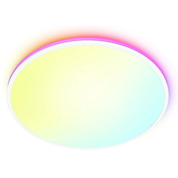 WiZ LED-Deckenleuchte Rune Tunable White & Color 2100,m Weiß günstig online kaufen