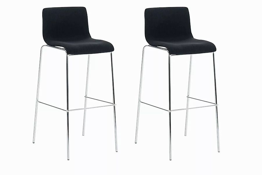 CLP Barhocker Hover Stoff (2er Set, günstig online kaufen