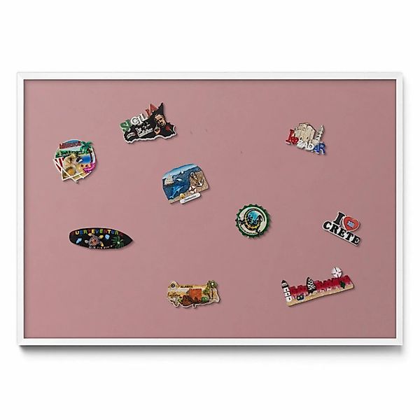 Tulup Magnettafel Magnettafel für Urlaubsmitbringsel Pastellrosa Farbe 100x günstig online kaufen