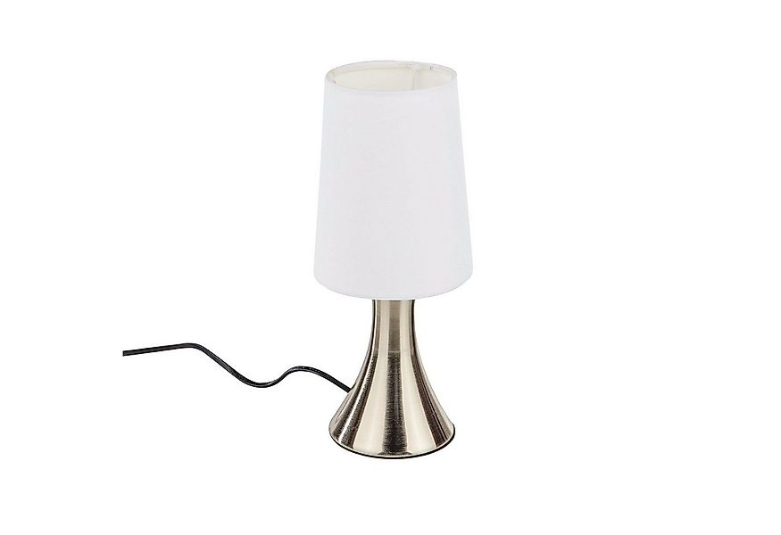 Spetebo Tischleuchte LED Touchlampe in weiß - 30 x 12 cm, 3 Helligkeitsstuf günstig online kaufen