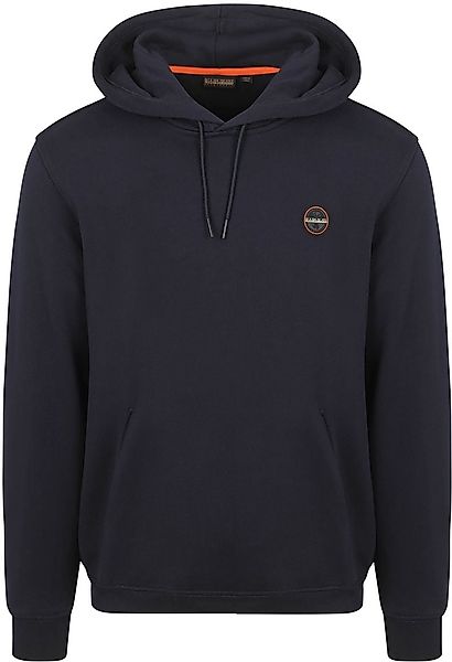 Napapijri Badge Hoodie Navy - Größe XXL günstig online kaufen
