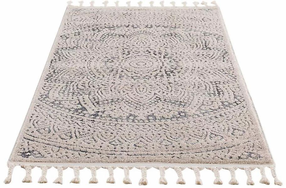 Carpet City Läufer »Art 1652«, rechteckig, 7 mm Höhe, Kurzflor, Ornamenten- günstig online kaufen