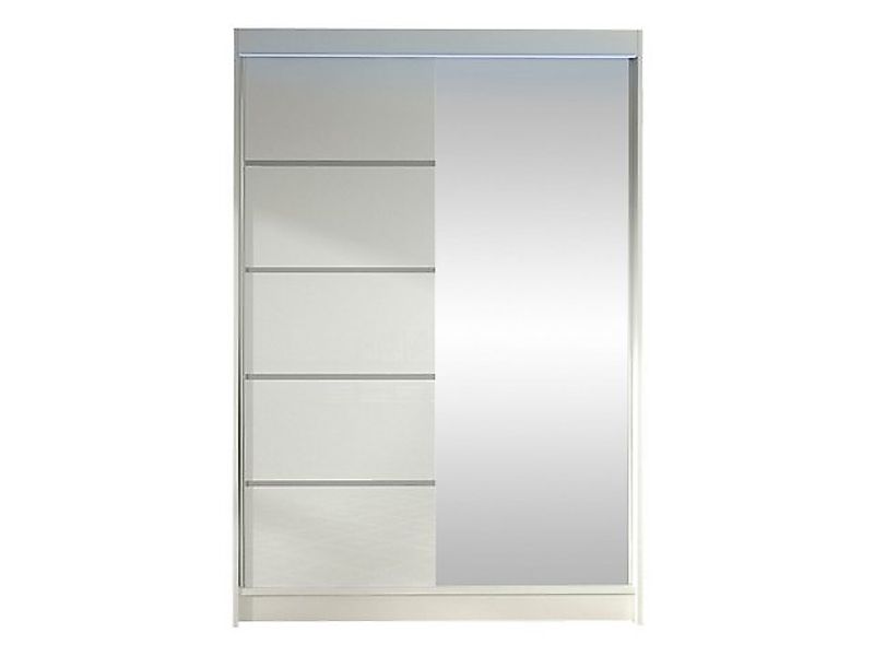 MIRJAN24 Kleiderschrank Lino III (Schiebetürenschrank mit Kleiderstange, Sp günstig online kaufen