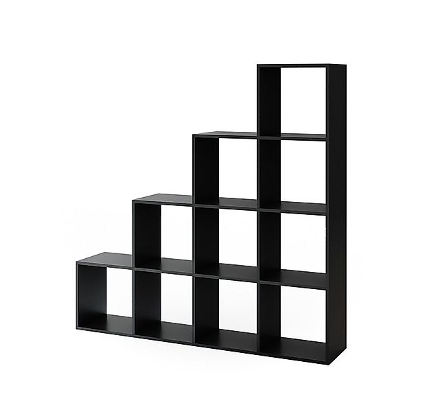 Vicco Raumteiler, Schwarz, 142.4 x 143 cm, Drehbar günstig online kaufen