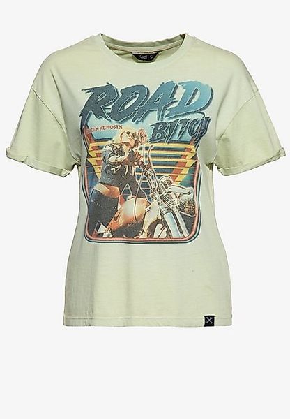 QueenKerosin Kurzarmshirt Road Queen mit sexy Print günstig online kaufen