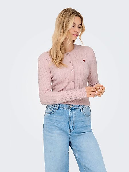 ONLY Strickjacke "ONLKATIA LS CABLE BUTTON CARDIGAN CC KNT" günstig online kaufen