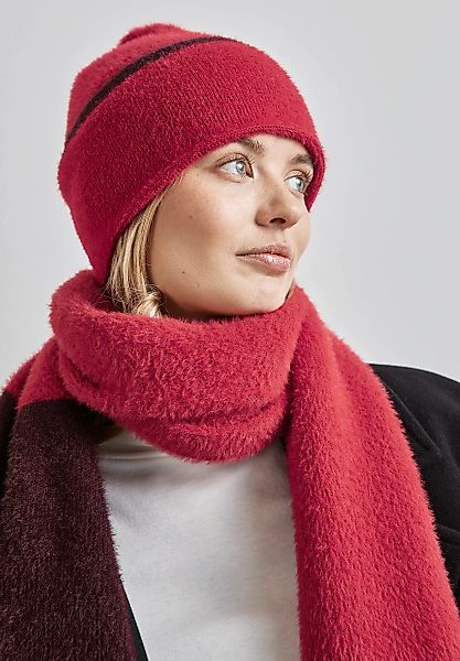 STREET ONE Strickmütze, aus softem Materialmix günstig online kaufen