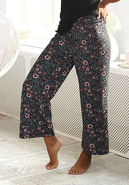 s.Oliver Pyjamahose im Allover-Muster mit elastischem günstig online kaufen