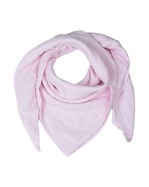 Musselin Welt Halstuch Musselin Halstuch in Rosa aus Biobaumwolle günstig online kaufen