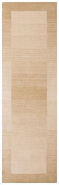 THEKO Läufer "Gabbeh Super, Handweb, Teppich, Bordüre, reine Wolle," rechte günstig online kaufen