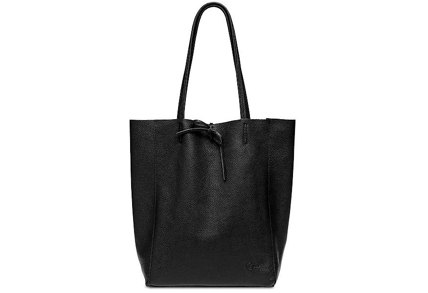 Caspar Schultertasche - Großer Damen Leder Shopper Tasche - CLASSIC LINE - günstig online kaufen