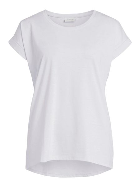Vila Rundhalsshirt "VIDREAMERS NEW PURE T-SHIRT/SU-NOOS" Basic Damen-T-Shir günstig online kaufen