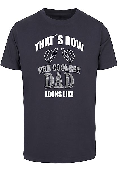 Merchcode T-Shirt "Merchcode Herren Coolest Dad T-Shirt Round Neck" 1 Stk. günstig online kaufen