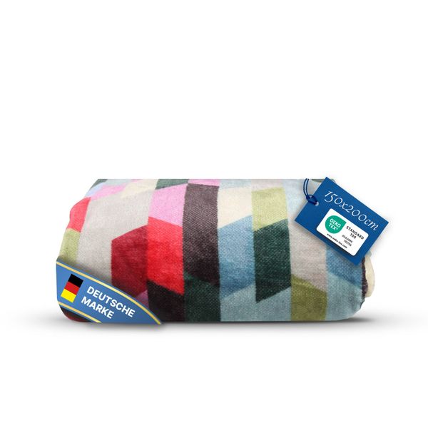 Wohndecke weicher & flauschiger Cashmere-Touch 150x200 günstig online kaufen