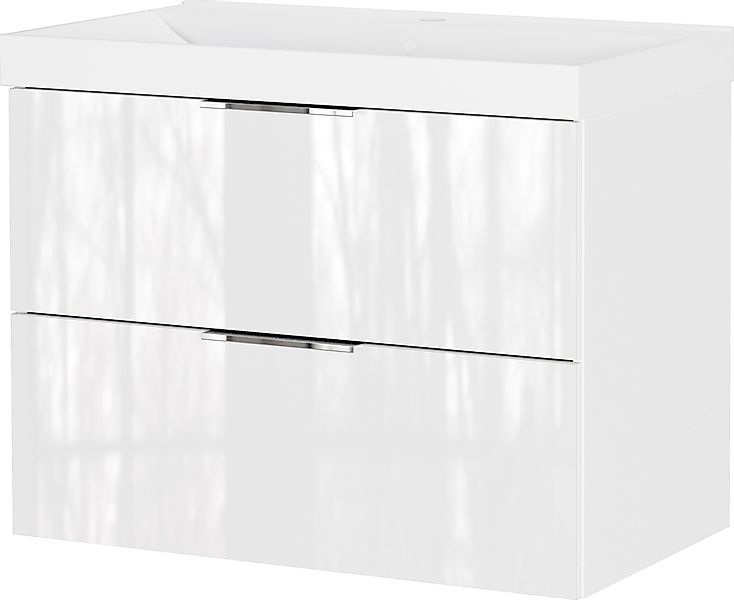 GERMANIA Waschtisch "Bisbee" 1 Stk. tlg. Waschtisch mit Glasfront in versch günstig online kaufen