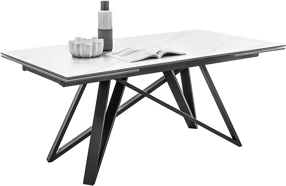 Stolkom Esstisch »Charly Esszimmertisch Keramik, ausziehbar 280 cm, BxHxT 1 günstig online kaufen