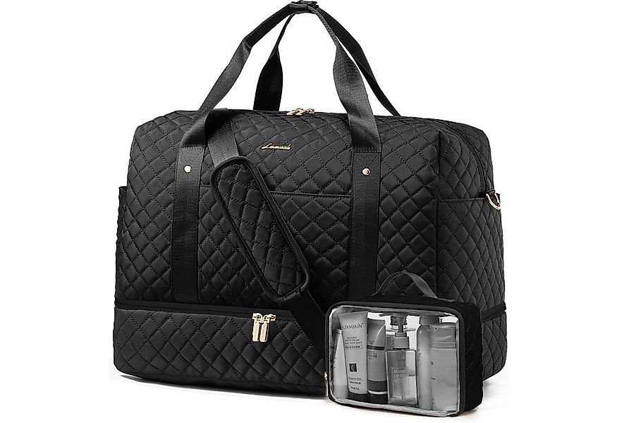 LuxusKollektion Reisetasche Reisetasche Damen Weekender Sporttasche mit Sch günstig online kaufen