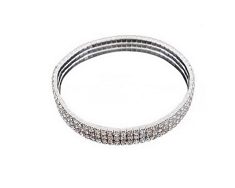 KARMA Fußkette Fußkettchen Damen Strass silber Fusskette Fußschmuck (1-tlg. günstig online kaufen