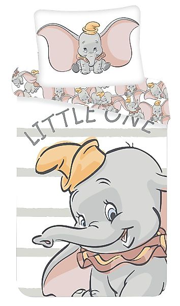 Disney Kinderbettwäsche Disney Dumbo, Renforcé, 2 günstig online kaufen