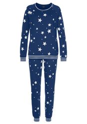 Vivance Dreams Pyjama 2 Stk. tlg., mit Sternedruck günstig online kaufen