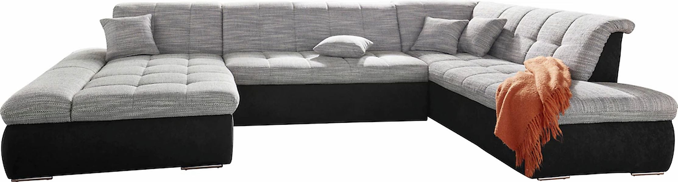 DOMO collection Wohnlandschaft »PB Moric wahlweise mit Bettfunktion und Arm günstig online kaufen