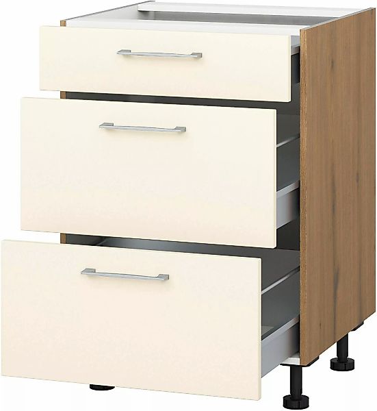 KOCHSTATION Auszugsunterschrank "KS-Trea U2AS60", mit drei Auszügen, Breite günstig online kaufen