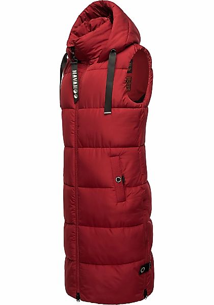 Navahoo Steppweste "Schnuffelchen", 1 Stk. warme Damen Outdoor-Weste lang m günstig online kaufen