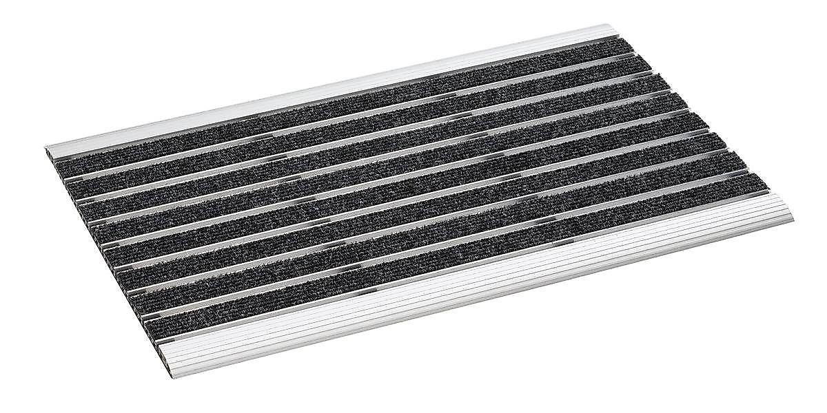 Metzker® Fußmatte Metzker Alu Fußmatte Anthrazit günstig online kaufen