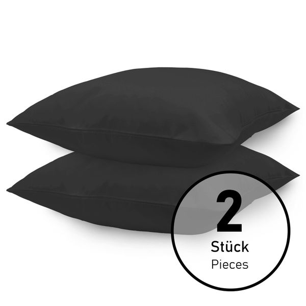 NatureMark Kissenbezüge 2er Pack Mikrofaser Kissenbezug, günstig online kaufen
