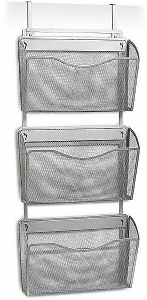 Zeller Present Zeitungsständer Mesh, Wand/Tür-Magazinhalter günstig online kaufen