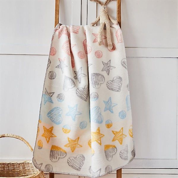 Babydecke 90x120 cm - flauschig weich günstig online kaufen
