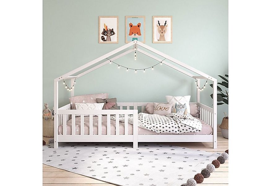 IDIMEX Kinderbett LISAN, Hausbett Tipibett Kinderbett Montessori Bett massi günstig online kaufen