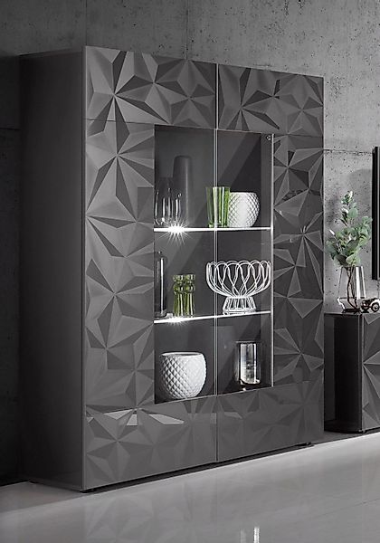 INOSIGN Vitrine Prisma Stauraumvitrine, Höhe 166 günstig online kaufen