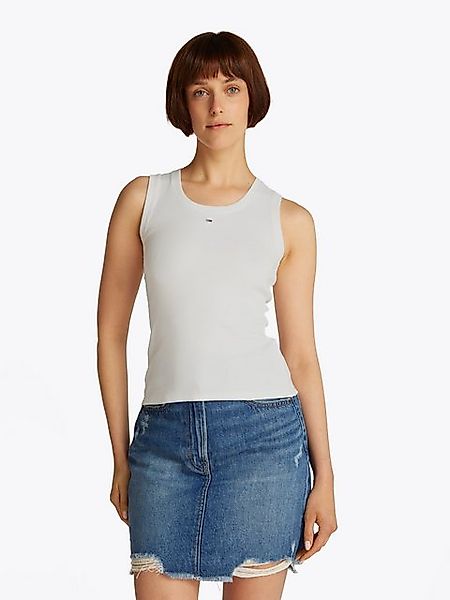 Tommy Jeans Curve Tanktop TJW ESSENTIAL RIB TANK EXT in Großen Größen, Ripp günstig online kaufen