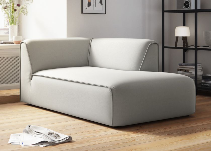 RAUM.ID Ottomane "Merid Chaiselongue, Maße B/T/H: 100/162/70 cm" als Modul günstig online kaufen